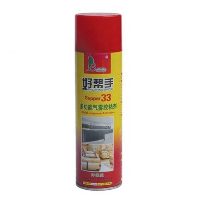 OEM Aerosol Spray Adhesive Glue 500ml No Impurity No Toxicity