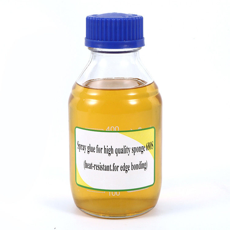 Yellow liquid Adhesive Sealant Glue For Foam Mattress Bed Construction